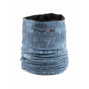 Finmark Multifunkční šátek s flísem Multifunkcionális csősál, kék, méret
