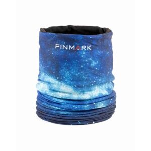 Finmark Multifunkční šátek s flísem Multifunkcionális csősál, kék, méret