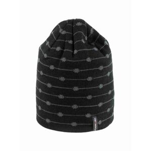 Finmark zimní čepice Téli kötött sapka, fekete, méret