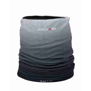 Finmark Multifunkční šátek s flísem Multifunkcionális csősál, fekete, méret