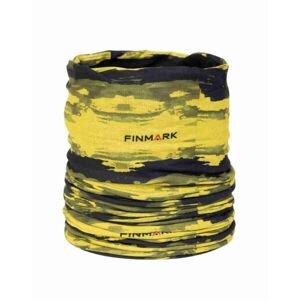 Finmark Multifunkční šátek s flísem Multifunkcionális csősál, sárga, méret