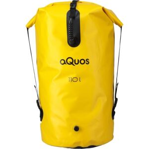 AQUOS AQUA BAG 110L Vízálló hátizsák, sárga, méret
