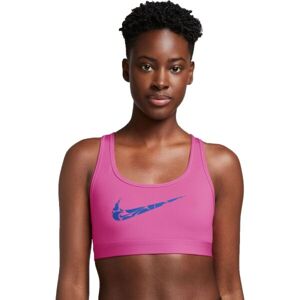 Nike SWOOSH Női sportmelltartó, rózsaszín, méret