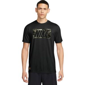 Nike DRI-FIT Férfi póló, fekete, méret