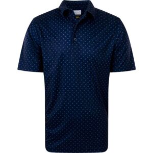 GREGNORMAN ML 75 TEE PRINT POLO Férfi golf pólóing, sötétkék, méret