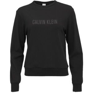 Calvin Klein SWEATSHIRT L/S Női pulóver, fekete, méret