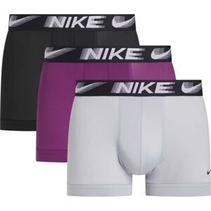 Nike TRUNK 3PK Férfi alsónadrág, lila, méret