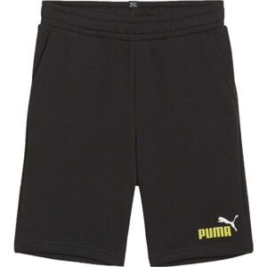 Puma ESS+2 COL SHORTS TR Gyerek rövidnadrág, fekete, méret