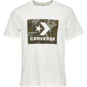 Converse STAR CHEVRON TEE Férfi póló, fehér, méret