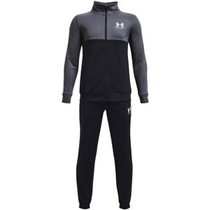 Under Armour CB KNIT TRACK SUIT Fiú melegítő szett, fekete, méret