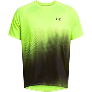 Under Armour TECH FADE Férfi póló, fényvisszaverő neon, méret