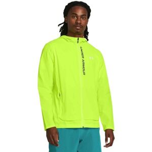 Under Armour OUTRUN THE STORM JACKET Férfi dzseki, fényvisszaverő neon, méret