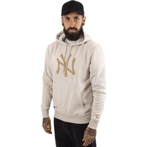 New Era NOS MLB REGULAR HOODY NEYYAN Férfi pulóver, bézs, méret