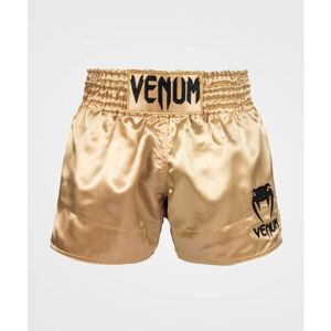 Venum CLASSIC MUAY THAI SHORTS Thai boksz rövidnadrág, arany, méret