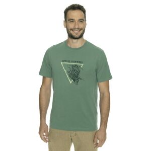 BUSHMAN DARWIN Férfi póló, zöld, méret