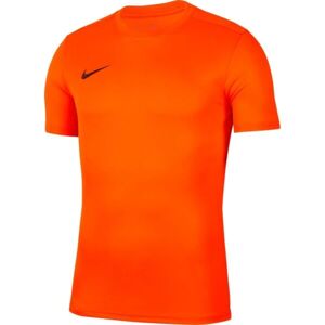 Nike DRI-FIT PARK 7 Férfi sportpóló, narancssárga, méret