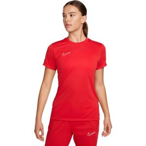 Nike DRI-FIT ACADEMY Női focis póló, piros, méret