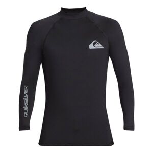 Quiksilver EVERYDAY UPF50 Férfi szörfös trikó, fekete, méret