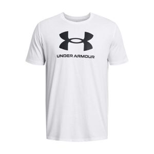 Under Armour SPORTSTYLE Férfi póló, fehér, méret