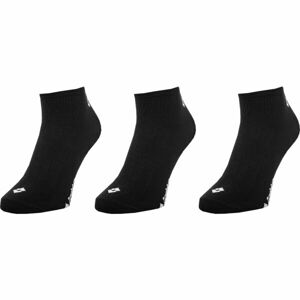 Lotto SPORT SOCKS 3P Sportzokni, fekete, méret