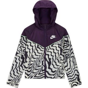 Nike SPORTSWEAR WINDRUNNER Lány dzseki, lila, méret