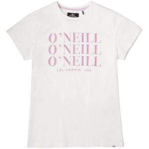 O'Neill LG ALL YEAR SS T-SHIRT Lány póló, fehér, méret