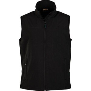 Hi-Tec LUMAN SOFTSHELL VEST LUMAN SOFTSHELL VEST - Férfi softshell mellény, fekete, méret