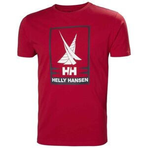 Helly Hansen SHORELINE T-SHIRT 2.0 Férfi póló, piros, méret