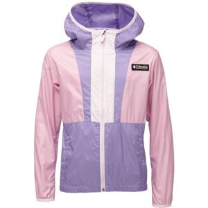 Columbia BACK BOWL HOODED WINDBREAKER Lány széldzseki, rózsaszín, méret