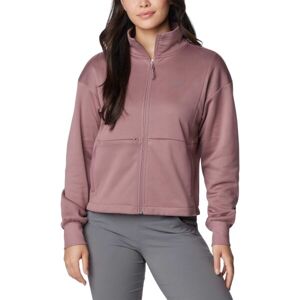 Columbia BOUNDLESS TREK TECH FULL ZIP Női pulóver, bordó, méret