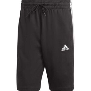 adidas ESSENTIALS SINGLE JERSEY 3-STRIPES SHORTS Férfi rövidnadrág, fekete, méret