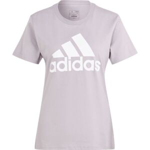 adidas LOUNGEWEAR ESSENTIALS LOGO Női póló, lila, méret