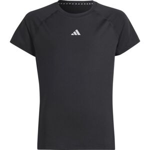 adidas T-SHIRT KIDS Gyerek póló, fekete, méret