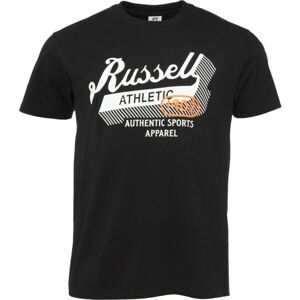 Russell Athletic T-SHIRT M Férfi póló, fekete, méret