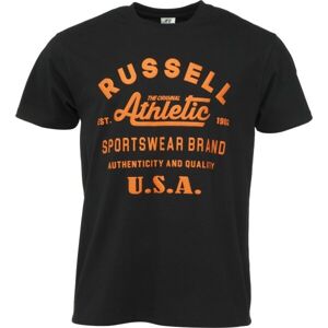 Russell Athletic T-SHIRT M Férfi póló, fekete, méret