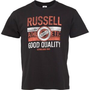 Russell Athletic GOOT Férfi póló, fekete, méret
