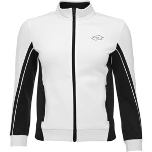 Lotto SQUADRA III FULL-ZIP TOP Lány sportpulóver, fehér, méret