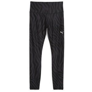 Puma TRAIN FAV 7/8 TIGHT AOP Női leggings sportoláshoz, fekete, méret