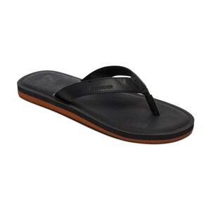 Quiksilver MOLOKAI NUBUCK II Férfi flip-flop papucs, fekete, méret 44