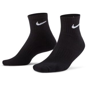 Nike EVERY DAY Zokni, fekete, méret