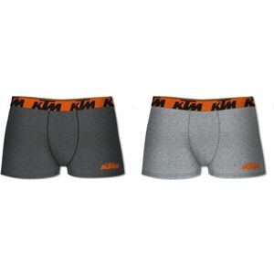 KTM SHORTS Férfi boxeralsó, sötétszürke, méret