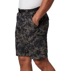 Columbia SILVER RIDGE PRINTED CARGO SHORT Férfi cargo rövidnadrág, mix, méret