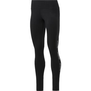 Reebok TE LINEAR LOGO CT LEGGING Női legging, fekete, méret