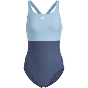 adidas SH3.RO COLORBLOCK 3S SWIMSUIT Női egyrészes fürdőruha, sötétkék, méret