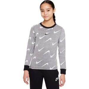 Nike NSW TEE LS RTL Lány hosszú ujjú felső, szürke, méret