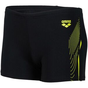 Arena SWIM SHORT GRAPHIC Fiú úszónadrág, fekete, méret