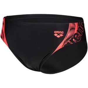 Arena SWIM BRIEF GRAPHIC Férfi fecske úszónadrág, fekete, méret