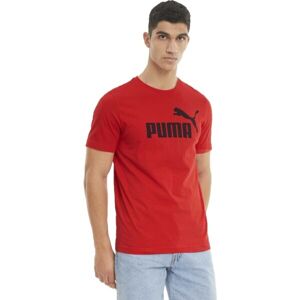 Puma ESS LOGO TEE B Fiú póló, piros, méret