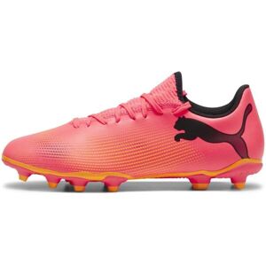 Puma FUTURE 7 PLAY FG/AG Férfi futballcipő, narancssárga, méret 44.5