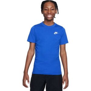 Nike NSW TEE EMB FUTURA B Fiú póló, kék, méret